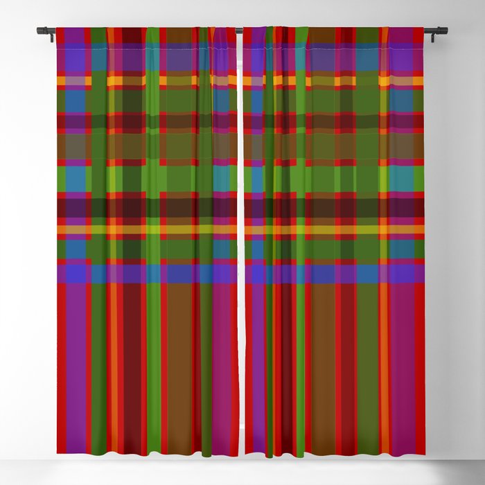 Holiday Tartan - DOUBLE Blackout Curtain