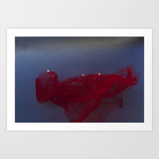 Into The Blue 4 Art Print