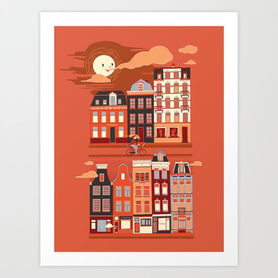 Amsterdam! Art Print