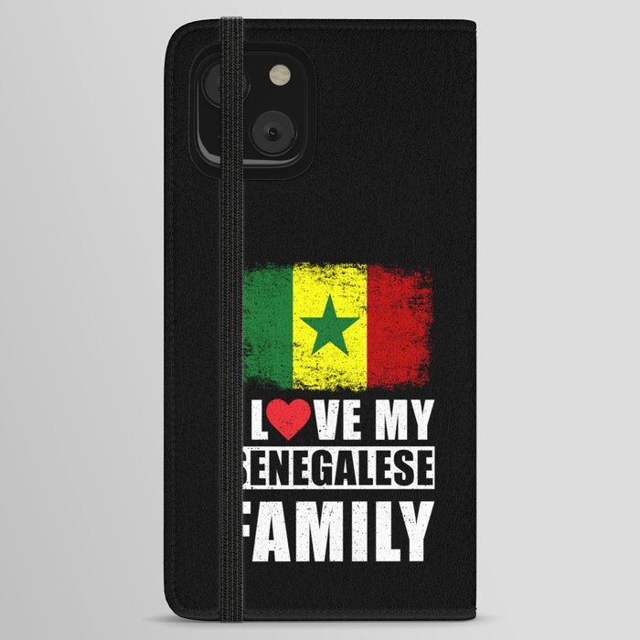 Senegalese Family iPhone Wallet Case