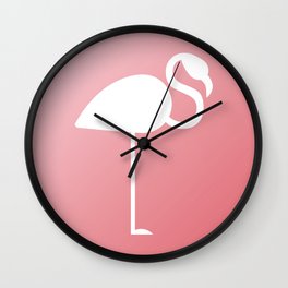 The Flamingo Wall Clock