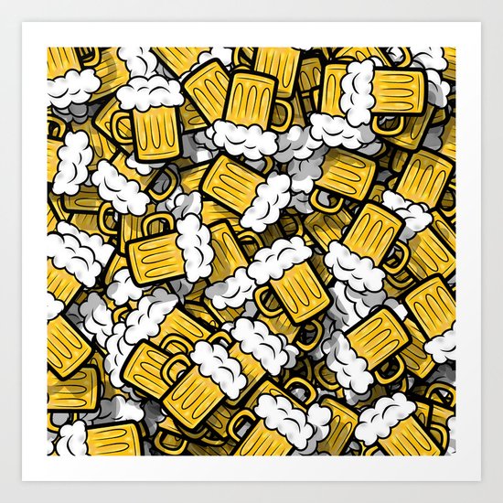Beer Art Print