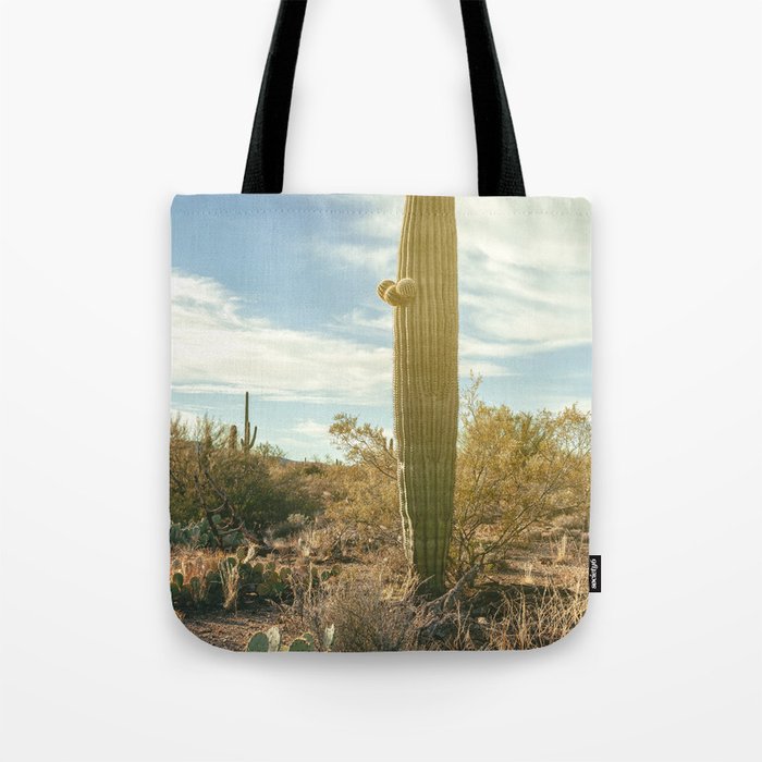 Saguaro Stands Tote Bag