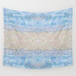 BOHEMIAN ICE STONE BLUE Wall Tapestry