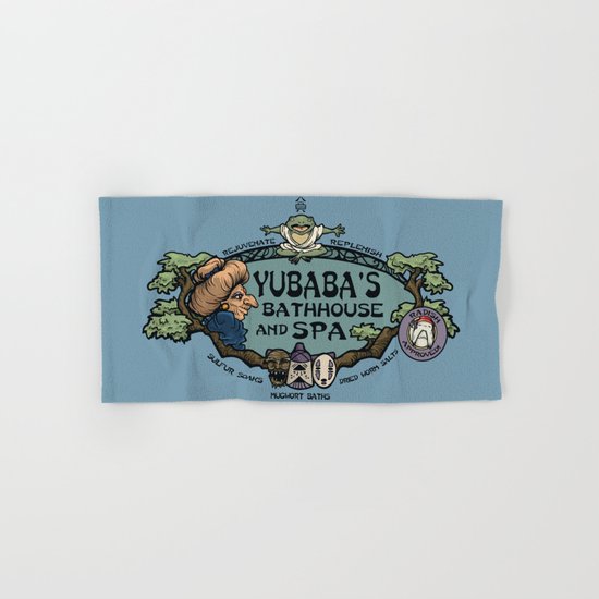 Yubaba's Bathhouse Hand & Bath Towel