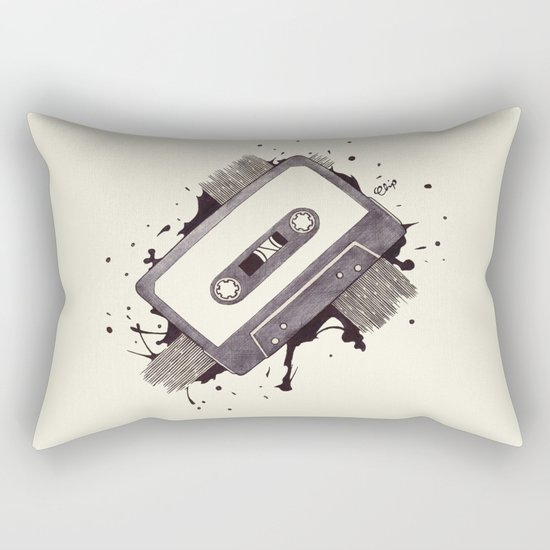 Cassette Rectangular Pillow