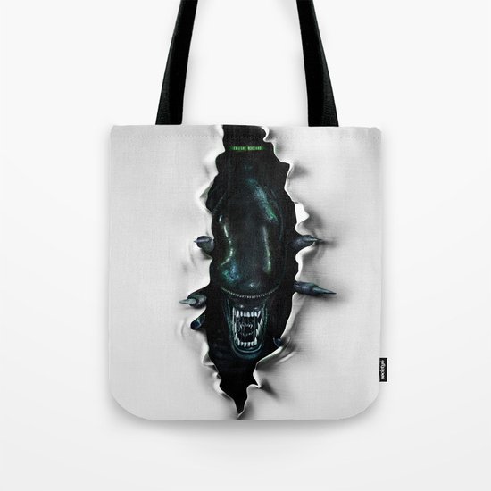 ...end of transmission.-* Tote Bag