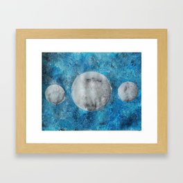 Witchcraft Moon Framed Art Print