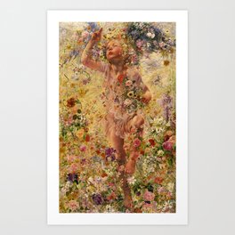 The Four Seasons, Spring by Leon Frederic Art Print