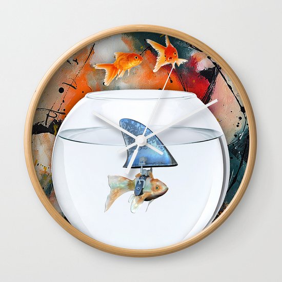 Shark Wall Clock