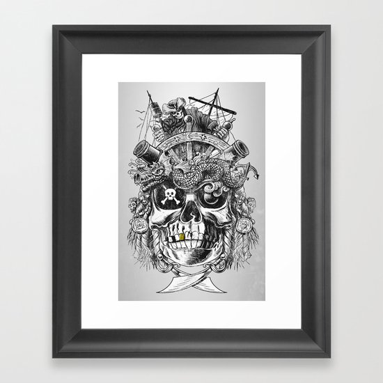 No Quarter Framed Art Print