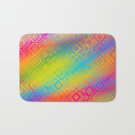 inca rainbow Bath Mat