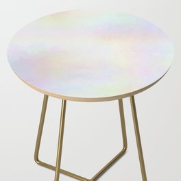 Rainbow wash texture Side Table