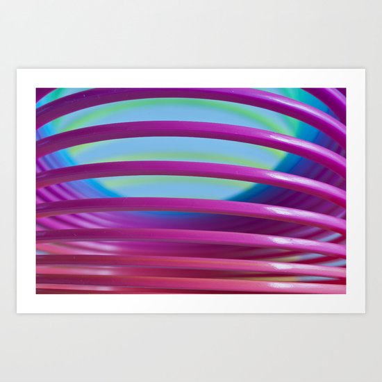 Rainbow Spring 9 Art Print