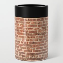 Brick Wall with Dark Gradient at Bottom Can Cooler