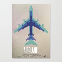 Airplane! Movie Poster Canvas Print