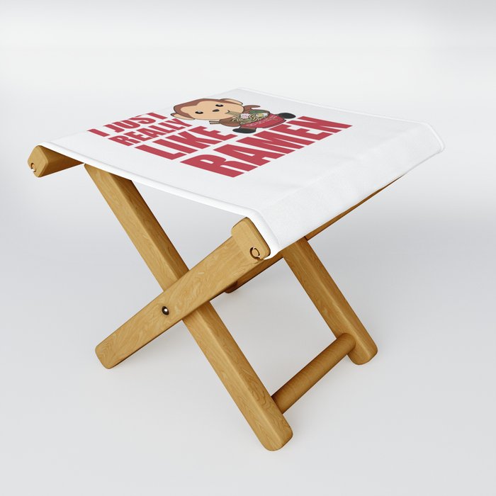 Ramen Japanese Noodles Sweet Monkey Eats Ramen Folding Stool