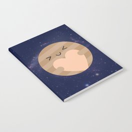 Kawaii Planet Pluto Notebook