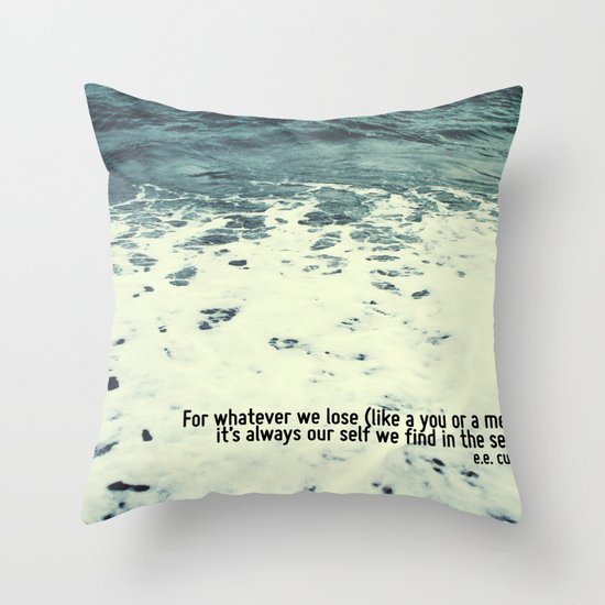 You Sea Me Throw Pillow