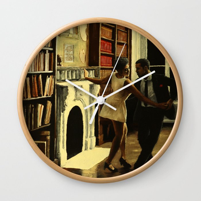 Lindy Hop in the Library Wall Clock