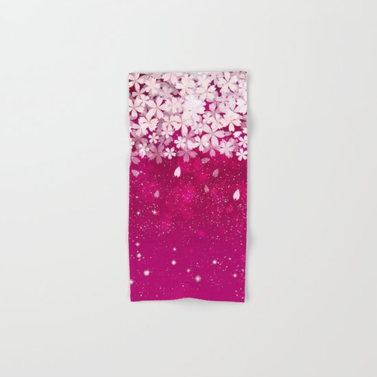 Cherry blossom #13 Hand & Bath Towel
