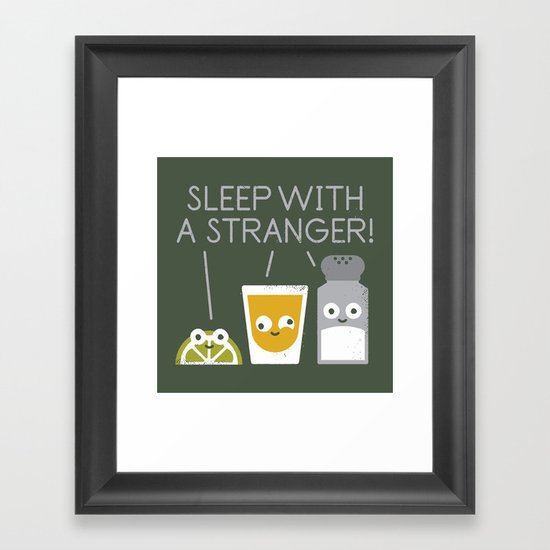 Sublimeinal Message Framed Art Print