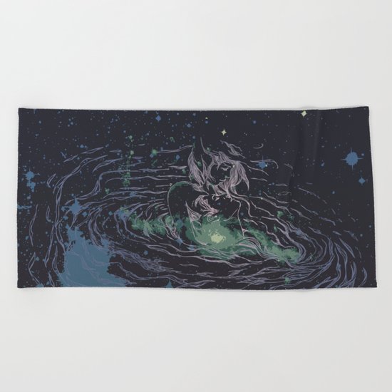 Universe of Love Beach Towel