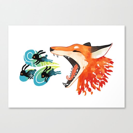 The Hunt Canvas Print