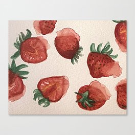 Strawberry Summer Canvas Print