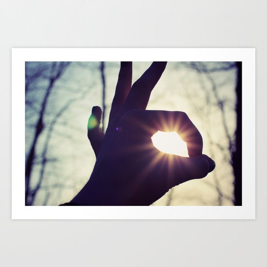 tranquillité Art Print