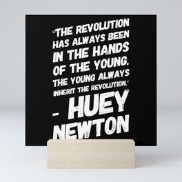 The Revolution of The Young - Huey Newton Mini Art Print