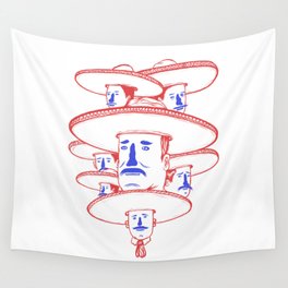 The Mariachi Band Wall Tapestry