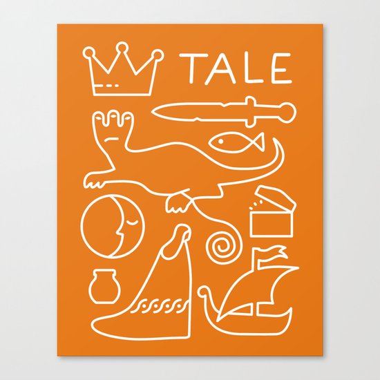 Tale - GD Narrative Canvas Print
