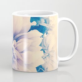 Delicate Beauty (Vintage Blue Lavender Dahlias) Coffee Mug