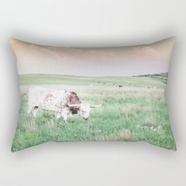 Oklahoma Longhorn Rectangular Pillow