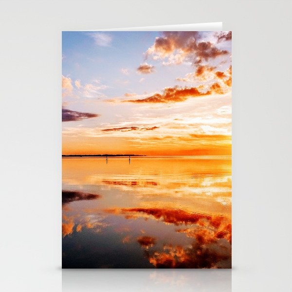Outer Banks Sunset #1 Stationery Cards