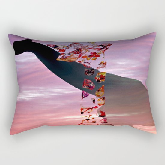 Goodnight Giraffes Rectangular Pillow