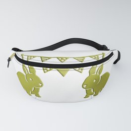 Two Rabbits Fanny Pack
