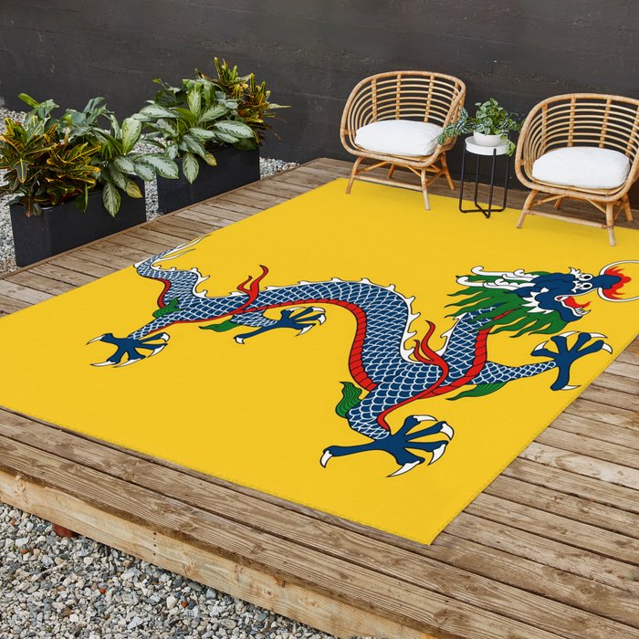 Chinese Flag Sticker & More Rug by HaleyD1612