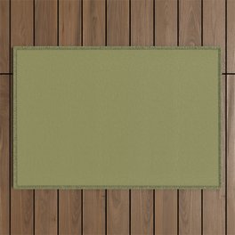 Green Olive | Fashion Color | Fall : Winter 2019-2020 | London | Solid Color Outdoor Rug