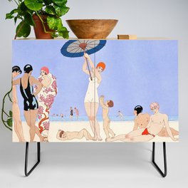 At the Beach (1920) Credenza