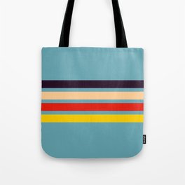 Masako - Classic Retro Stripes Design Tote Bag