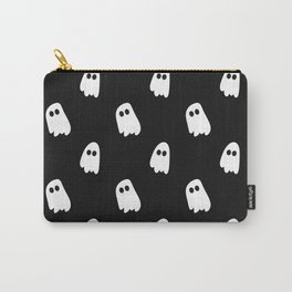Black and White Ghosts Carry-All Pouch