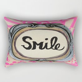 3 second smile Rectangular Pillow