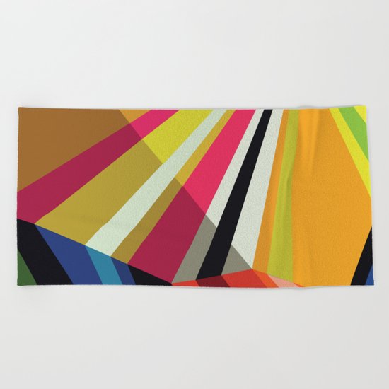 Amazing Runner No. 6 Beach Towel