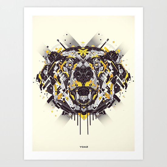 bear Art Print