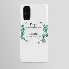 Prega e Lavora Android Case