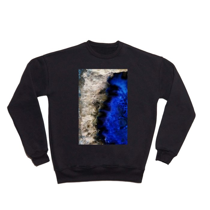 Blue Geode Crewneck Sweatshirt