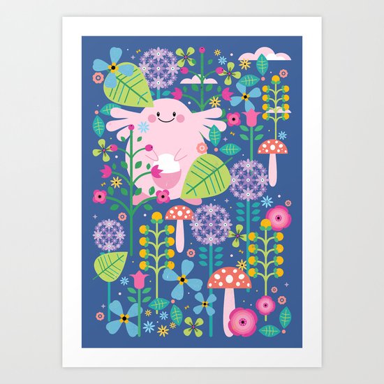 Hiding Art Print