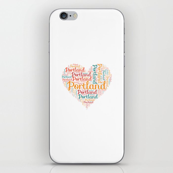 Portland honeymoon iPhone Skin